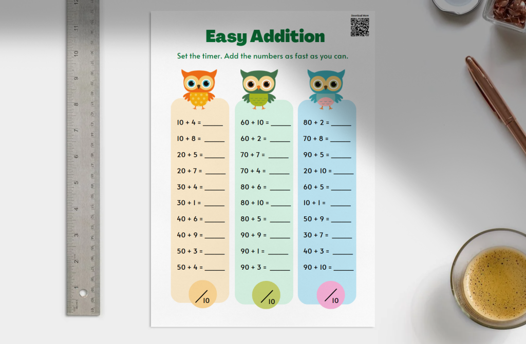 Easy Addition for kids