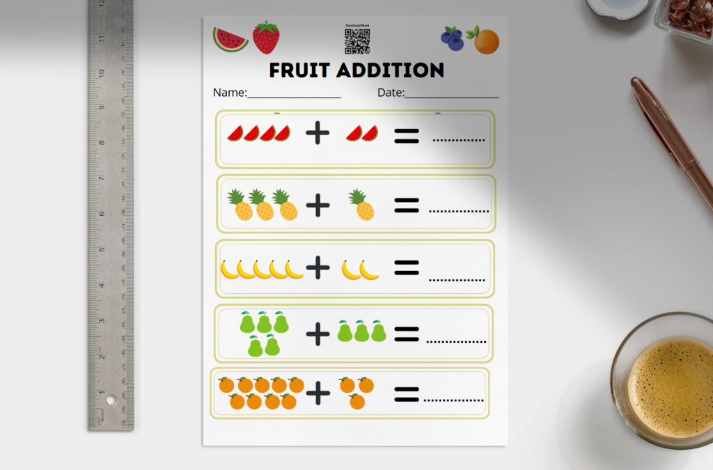 Fruit Addition for kids