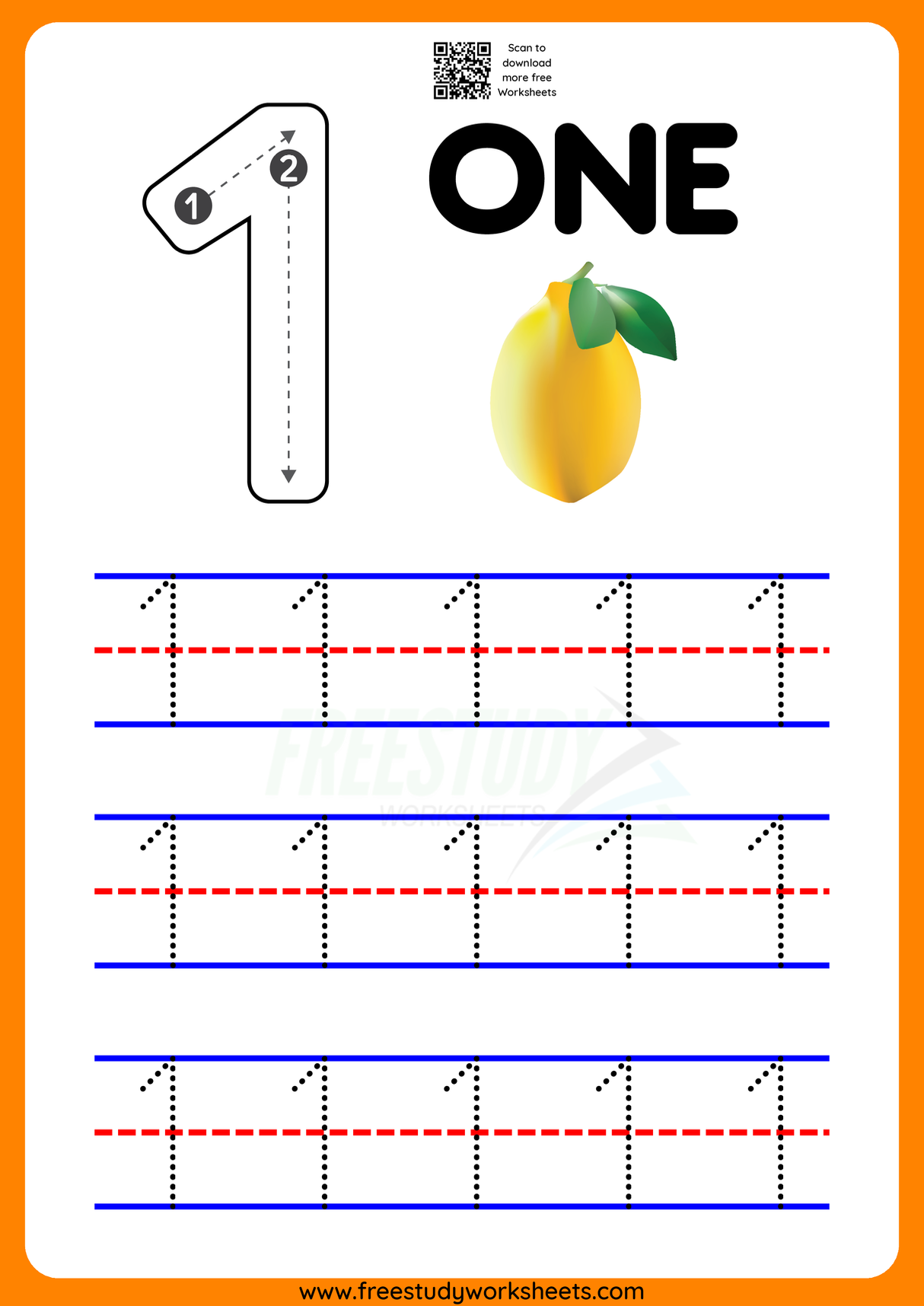 Number tracing 1