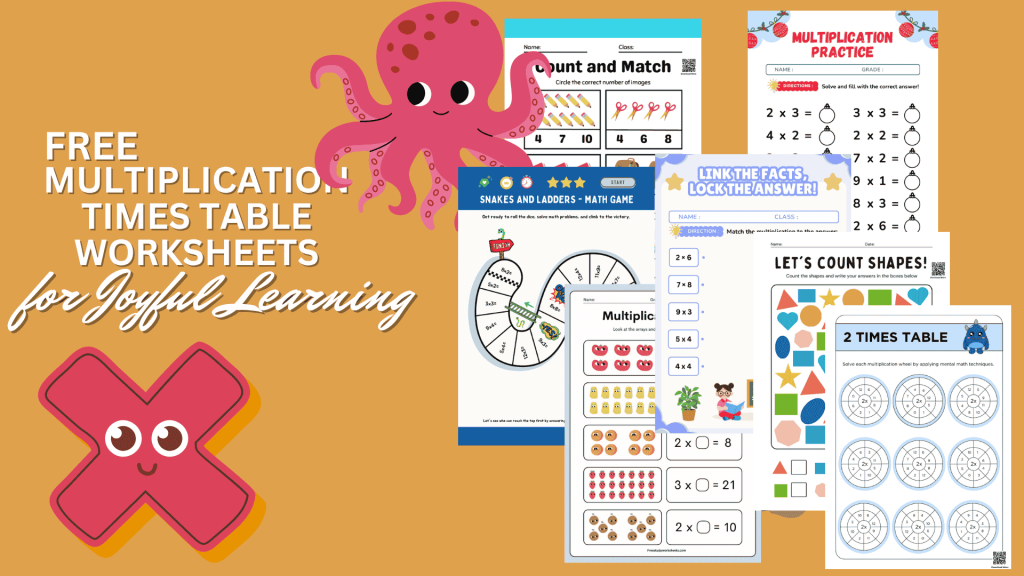 Times Table Worksheets
