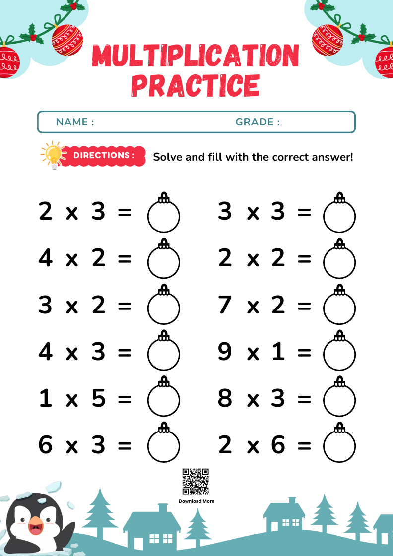 multiplication challenge